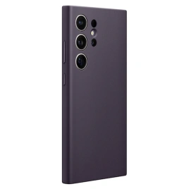 Чехол Samsung Vegan Leather Case для S24 Ultra Dark Violet