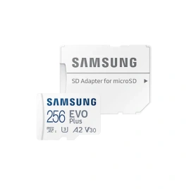 Карта памяти Samsung EVO Plus 256GB MicroSDXC Class 10/UHS-I/U3/130Мб/с MB-MC256KA