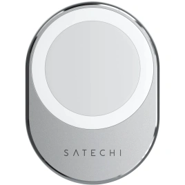 Автомобильный держатель Satechi Magnetic Wireless Car Charger Space Gray