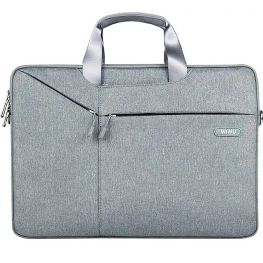Сумка WiWU для ноутбуков Gent Business Handbag 13.3 Light Gray фото 1