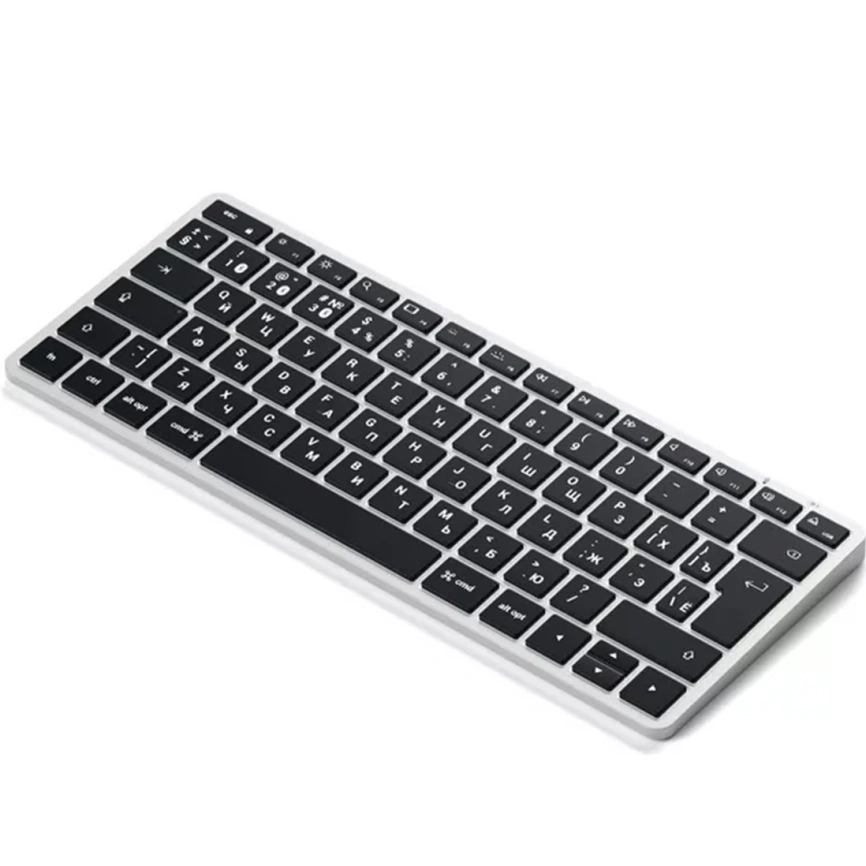 Беспроводная клавиатура Satechi Slim X1 Silver фото 2