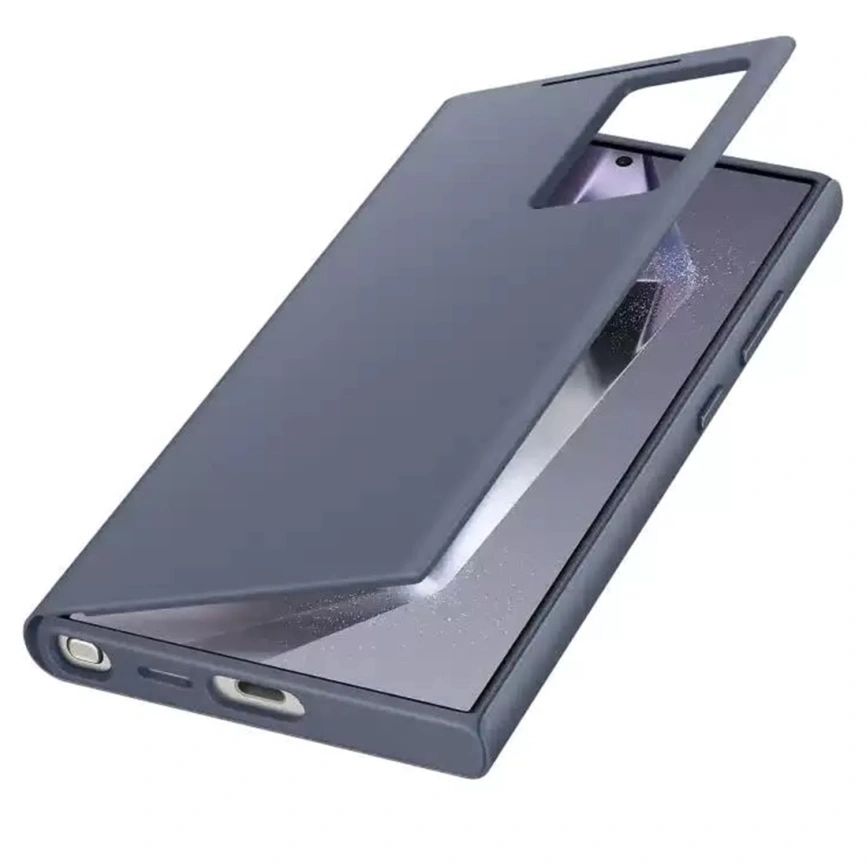 Чехол-книжка Samsung Smart View Wallet Case для S24 Ultra Violet фото 3