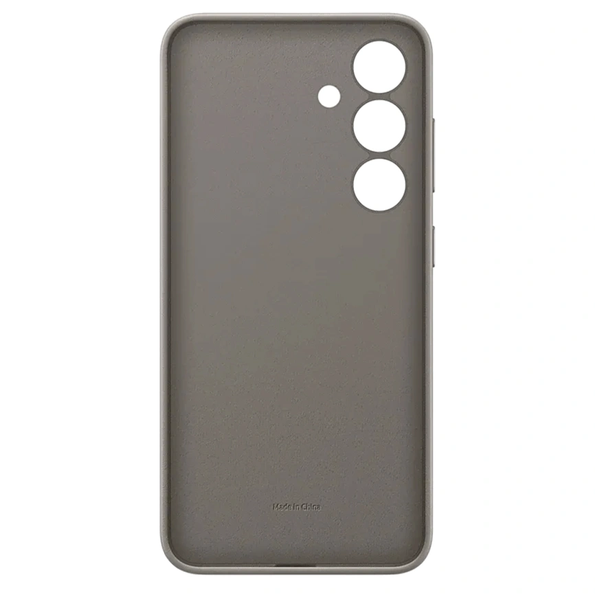 Чехол Samsung Vegan Leather Case для S24 Taupe фото 5