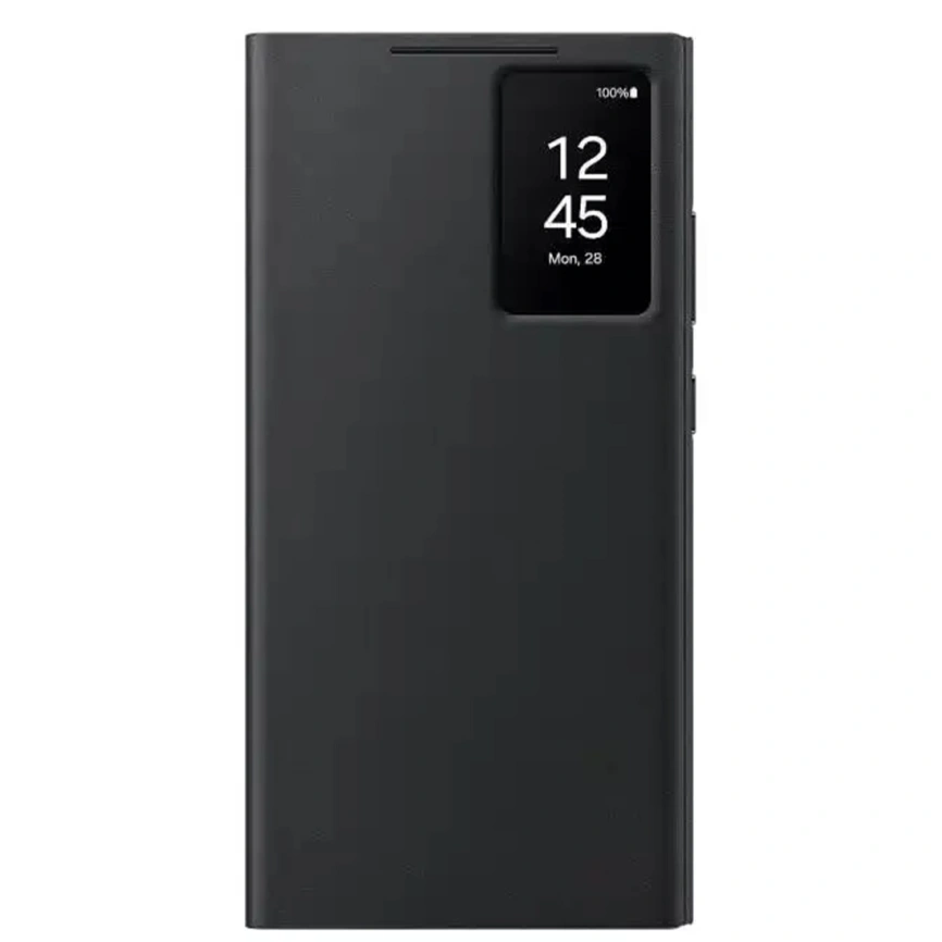 Чехол-книжка Samsung Smart View Wallet Case для S24 Ultra Black фото 1