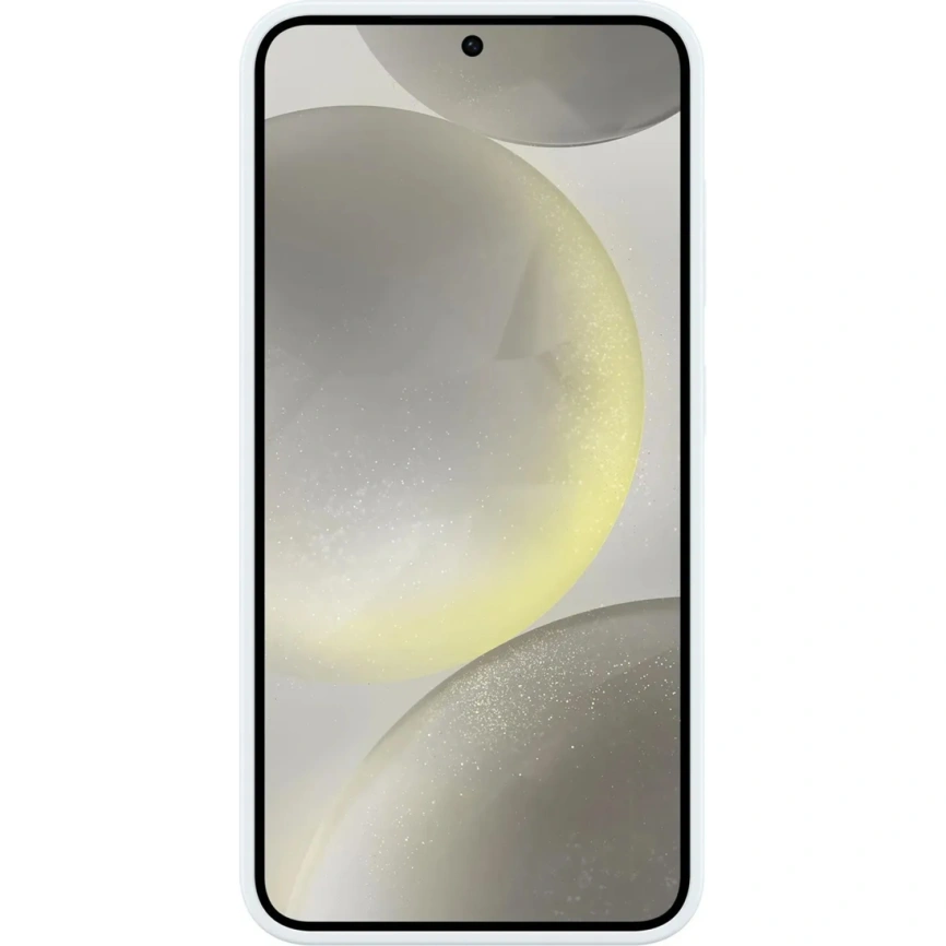 Чехол Samsung Silicone Case для S24 White фото 2