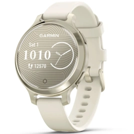 Смарт-часы Garmin Lily 2 Active (010-02891-00) Lunar Gold/Bone Silicone