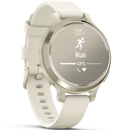 Смарт-часы Garmin Lily 2 Active (010-02891-00) Lunar Gold/Bone Silicone