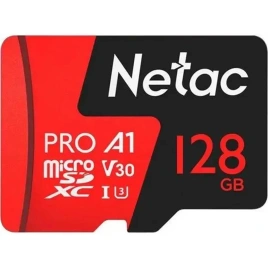 Карта памяти Netac SDXC class 10 (NT02P500PRO-128G-S)
