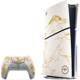Игровая приставка Sony PlayStation 5 Slim 1TB Ghost of Yotei Gold Limited Edition (No voucher)