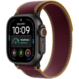 Смарт-часы Apple Watch Ultra 4 (2026) 49mm Black Titanium Case with Burgundy Trail Loop S/M