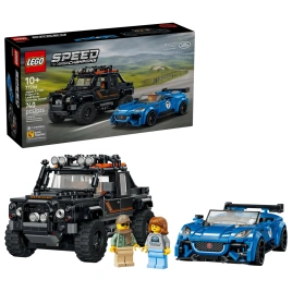 Конструктор LEGO Speed Champions Jaguar F-TYPE Project 7 & Land Rover Defender Classic 77264