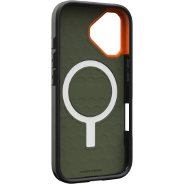 Чехол UAG MagSafe Civilian для iPhone 17 Olive/Orange