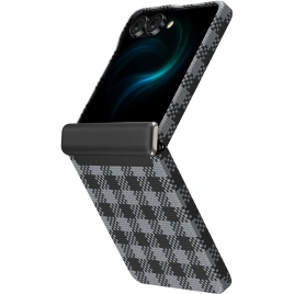 Чехол Benks ArmorVichy Spin Case built with Kevlar для Samsung Galaxy Z Flip 7 Black