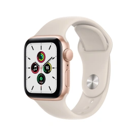 Смарт-часы Apple Watch Series SE GPS 40mm Gold/Starlight (Золото/Сияющая звезда) Sport Band (MKQ03RU/A)