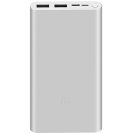 Внешний аккумулятор Xiaomi Power Bank 3 10000 mAh PLM13ZM Silver