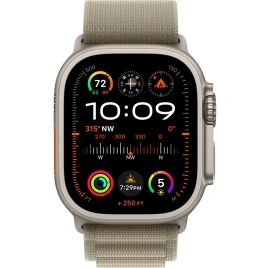Смарт-часы Apple Watch Ultra 2 49mm Titanium Case with Olive Alpine Loop M