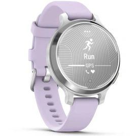 Смарт-часы Garmin Lily 2 Active (010-02891-01) Silver/Purple Jasmine Silicone