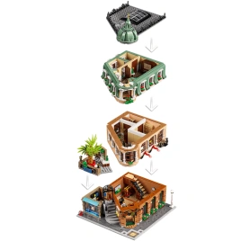 Конструктор LEGO Icons Creator Boutique Hotel 10297