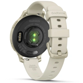 Смарт-часы Garmin Lily 2 Active (010-02891-00) Lunar Gold/Bone Silicone