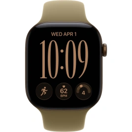 Смарт-часы Apple Watch Series 12 46mm Dark Bronze Aluminum Case with Olive Sport Band S/M