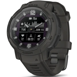 Смарт-часы Garmin Instinct Crossover Solar 45mm Black Band (010-02730-11)
