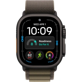 Смарт-часы Apple Watch Ultra 4 (2026) 49mm Black Titanium Case with Dark Olive Alpine Loop S