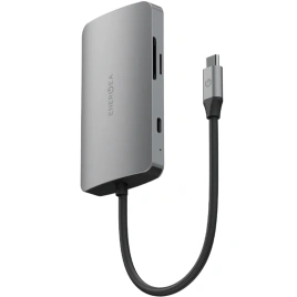 Адаптер EnergEA AluHub HD Pro 2 (8in1) Space Gray