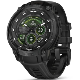 Смарт-часы Garmin Instinct Crossover Amoled 47mm Tactical Black Band (010-03398-02)