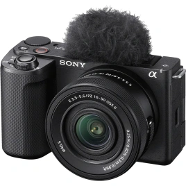Фотоаппарат со сменной оптикой Sony Alpha ZV-E10 II Kit 16-50mm + 55-210mm Black