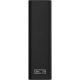 Внешний SSD накопитель Netac NT01ZSLIM-002T-32BK USB-C Black