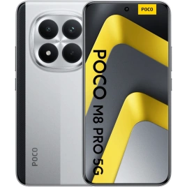 Смартфон Xiaomi Poco M8 Pro 5G 8/256Gb Silver Global Version