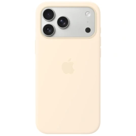 Чехол Apple Silicone Case with MagSafe для iPhone 18 Pro Vanilla