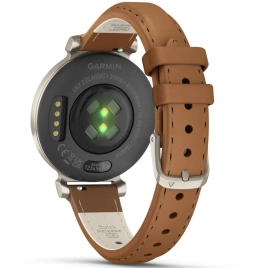 Смарт-часы Garmin Lily 2 Classic (010-02839-02) Cream Gold Tan Leather Band