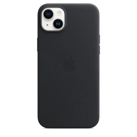 Кожаный чехол Apple для iPhone 14 Plus Midnight