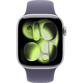 Смарт-часы Apple Watch Series 11 42mm Silver Aluminium Case with Purple Fog Sport Band M/L