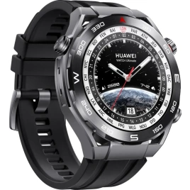 Смарт-часы Huawei Watch Ultimate 48mm Black/HNBR Strap (55020AGP)