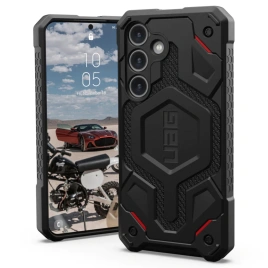Чехол UAG Monarch PRO with MagSafe для Galaxy S24 Black Kevlar
