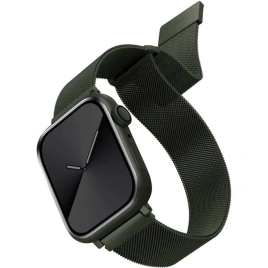 Ремешок Uniq Dante Strap Mesh Steel для Apple Watch 44/45/49 Green