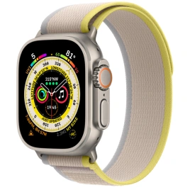 Смарт-часы Apple Watch Ultra GPS + Cellular 49mm Titanium Case with Yellow/Beige Trail Loop S/M