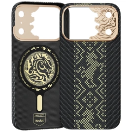 Чехол Benks Knight Air C1 Kevlar Case для iPhone 18 Pro Max Black Knight (C.K.FL.AP.GD.X073)
