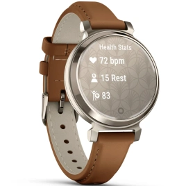 Смарт-часы Garmin Lily 2 Classic (010-02839-02) Cream Gold Tan Leather Band