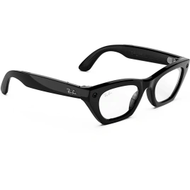 Умные очки Ray-Ban Zena (Gen 3) Shiny Black Standard Clear