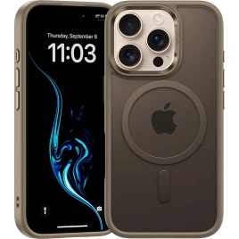 Чехол Benks Mist Protective Case with MagSafe для iPhone 16 Pro Titanium Gold