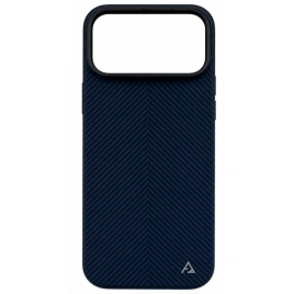 Чехол Airity Ink Veil Aramid Fiber Case для iPhone 17 Pro Max Space Titanium Blue