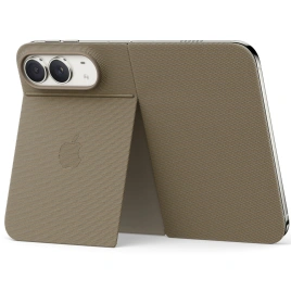 Чехол Apple Folio with Kickstand для iPhone Duo Taupe (MKR64)