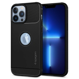 Чехол Spigen Rugged Armor для iPhone 13 Pro (ACS03257) Matte Black