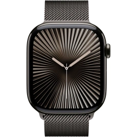 Ремешок Apple Watch 46mm Slate Stainless Steel Milanese Loop S/M (MC7L4)