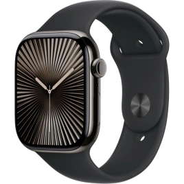 Ремешок Apple Watch 46mm Black Sport Band XL (MXM53)