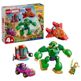 Конструктор LEGO Disney Jr Marvel Loki vs Team Iron Man 11211