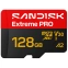 Карта памяти Sandisk Extreme Pro 128GB MicroSDXC Class 10/UHS-1/U3/V30 A2 SDSQXCJ-128G-GS6MA
